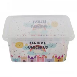 Caja Organizadora Great Plastic 4345 Unicornios 4 Lt