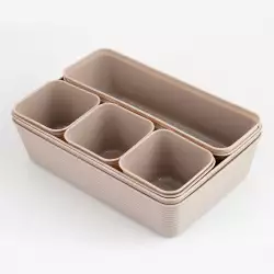 Caja Organizadora Hergrill Tb2496 Setx8 Marfil War