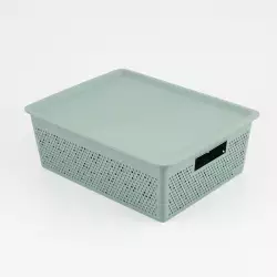 Caja Tatay 30X14X39Cm Verde 12 Lt Plastico 7014207