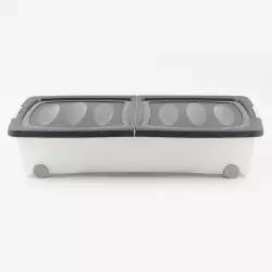 Caja Ultra Clean 17X38X79Cm Transparente Plastico Y54500080