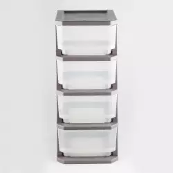 Cajonero Organizador 4 Niveles Estra Beige