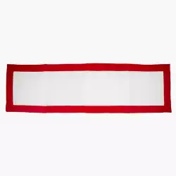 Camino D-Mesa Nav Rojo-Blanco 175X35Cm Santini 170