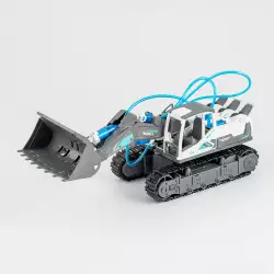 Camion Armable Maypa 31X10Cm Plateado Plastico