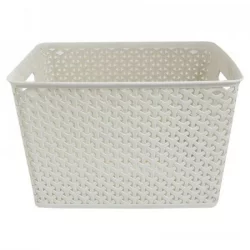 Canasta Curver 196861 Rattan 35X22X29 Crema