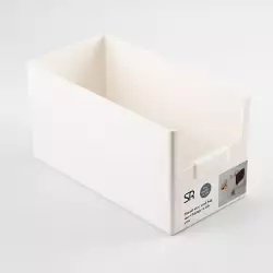 Canasta Haixing 28X14X14Cm Blanco Plastico Hxp00046