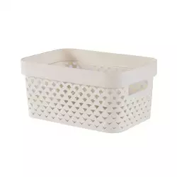 Canasta Organizadora Curver 251886 Pure White 4.5L