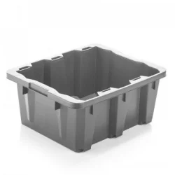 Canastilla Estra Trafico 22X41X50Cm Gris Plastico