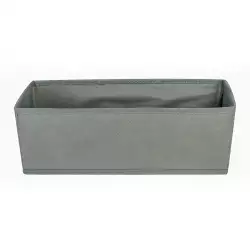 Canastilla Expressions Plegable 30X12X10Cm Taupe Textil Tw-O30121