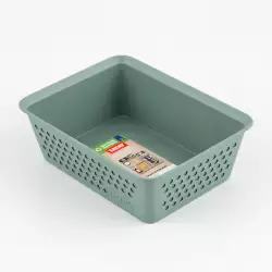 Canastilla Tatay 12X6X16Cm Verde Plastico 7013607