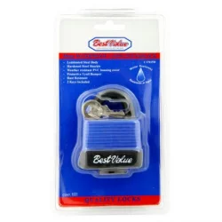 Candado Best Value C17015W Negro Con Azul