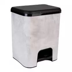 Caneca Great Plastic pequeña Plateado 20 Lt