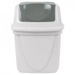 Caneca Plasutil Pequenio Blanco 6 Lt Plastico 3732