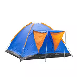 Carpa Para Camping 4 Personas Clark Evergreen Azul