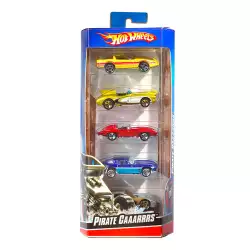 Carros hot wheels x 5 unid surt 1806