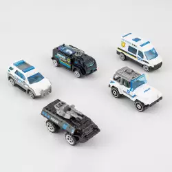 Carros Policia 5Pzs 832-46-B128535