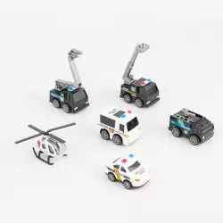 Carros policia 6Pzs 832-46-B129306