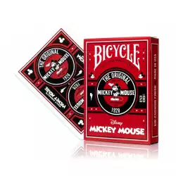 Cartas Poker Bicycle Mickey Classic 6X9Cm Carton Mickeyclass01