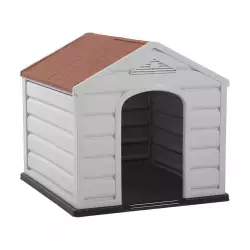 Casa Para Perro Rimax Raza Pequeña- Beige