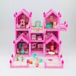 Casa Princesas Maypa 37X12Cm Rosa