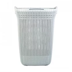 Cesta Ropa Curver 22 Curver 8411 Knit Azul 57 Lt