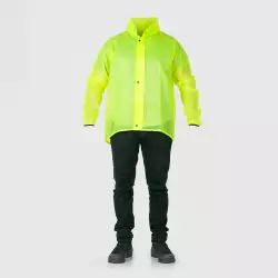 Chaqueta Impermeable Bicicleta Xl Pvc Biker Txl