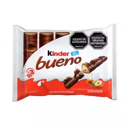 Chocolate Kinder Bueno 3 Ud 129 Gr 1301549