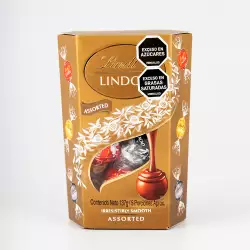 Chocolate Lindt Cornet Assorted 137 Gr Cova -00014892