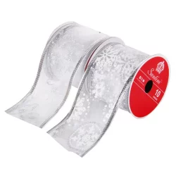 Cinta navidad 9m santini plata decor surt 130-3400251