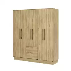 Closet Bertolini 162X182X45Cm Cafe 100% Mdp 113819360