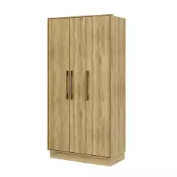 Closet Bertolini 92X182X45Cm Cafe 100% Mdp 113519360
