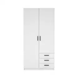 Closet Tvilum Sprint 98X49X200Cm Blanco