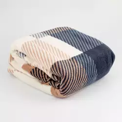 Cobija Dani Fenissa   Doble  Beige  100% Microfibr