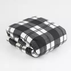 Cobija Dani Fenissa   Doble  Negro  100% Microfibr