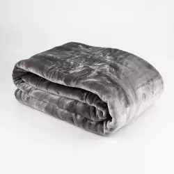Cobija Fenissa   Doble  Gris  100% Microfibra