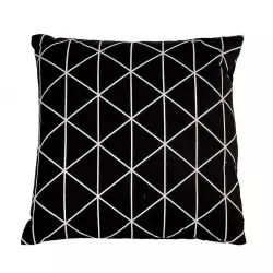 Cojin Concepts Eclectic 45X45Cm Negro Algodon 56767010                                   