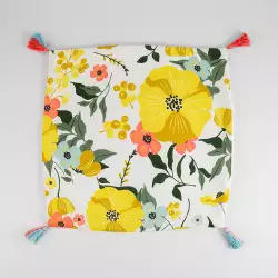 Cojin Expressions 45x45cm Algodón Estampado Flora