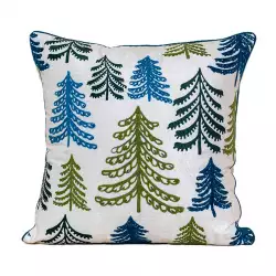 Cojin Expressions Ri-Hs-Cc-2033 Arboles  45X45Cm Blanco  45X45X5Cm