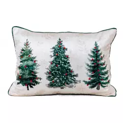 Cojin Expressions Ri-Hs-Cc-2095 Arboles  35X50Cm Blanco  35X50X5Cm
