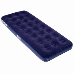 Colchon Pavillo Inflable Sencillo 76X1X22Cm Negro 150 Kg Pvc