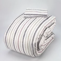 Comforter Expressions Queen Ovejero Stripes Rosa Gris Xj20200113