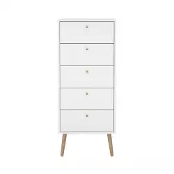 Comoda Tvilum Bodo 50X120X39Cm Blanco