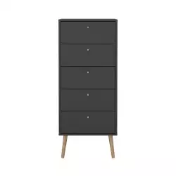 Comoda Tvilum Bodo 50X39X120Cm Gris