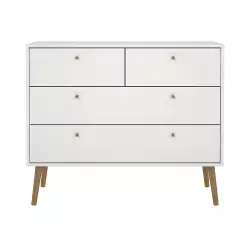 Comoda Tvilum Bodo 98X39X81Cm Blanco