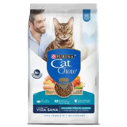 Concentrado Gato Cat Chow 12124449 1.3 Kg Salmon Adulto