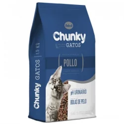 Concentrado Gato Chunky 04Al 1.5 Kg Pollo Adultos