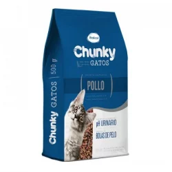 Concentrado Gato Chunky 04Al 500 Gr Pollo Adultos
