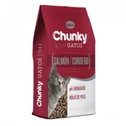 Concentrado Gato Chunky 08Al 1.5 Kg Salmon/Cordero