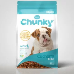 Concentrado Perro Chunky 24Al 2 Kg Pollo Cachorros