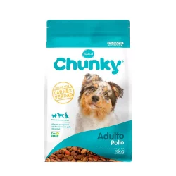 Concentrado Perro Chunky 9 Kg Pollo Adultos