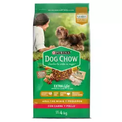 Concentrado Perro Dog Chow 4 Kg Carne Pequeño